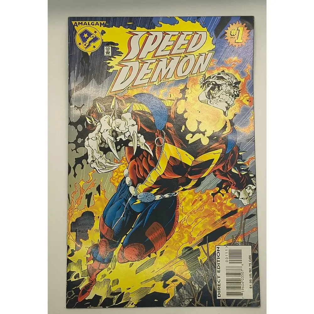 Amalgam Comics #1 Lot Magneto Speed Demon X-Patrol Marvel DC Crossover 1996 Set